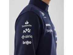 Williams Racing F1 2026 mikina se 1/4 zipem modrá 6