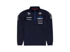 Williams Racing F1 2026 mikina se 1/4 zipem modrá