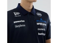 Williams Racing F1 2026 pánské týmové polo tričko - modré 5