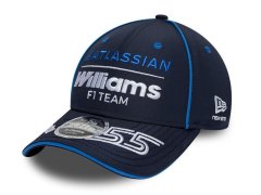 Williams Racing F1 2026 kšiltovka Carlos Sainz #55 modrá