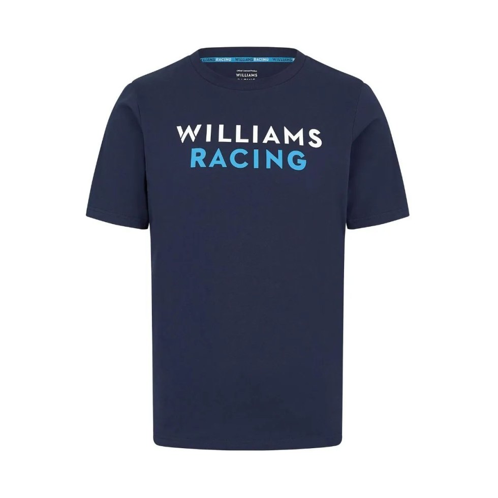 Williams Racing F1 2025 pánské tričko modré Williams Racing F1 2025 pánské tričko modré - Williams pánská trička
