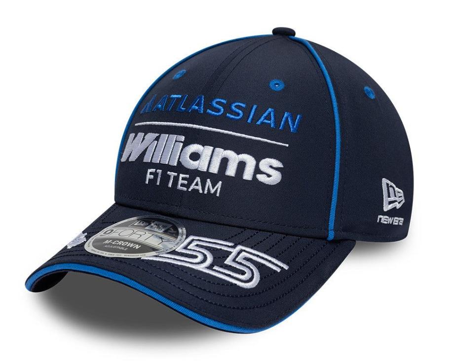 Williams Racing F1 2026 kšiltovka Carlos Sainz #55 modrá