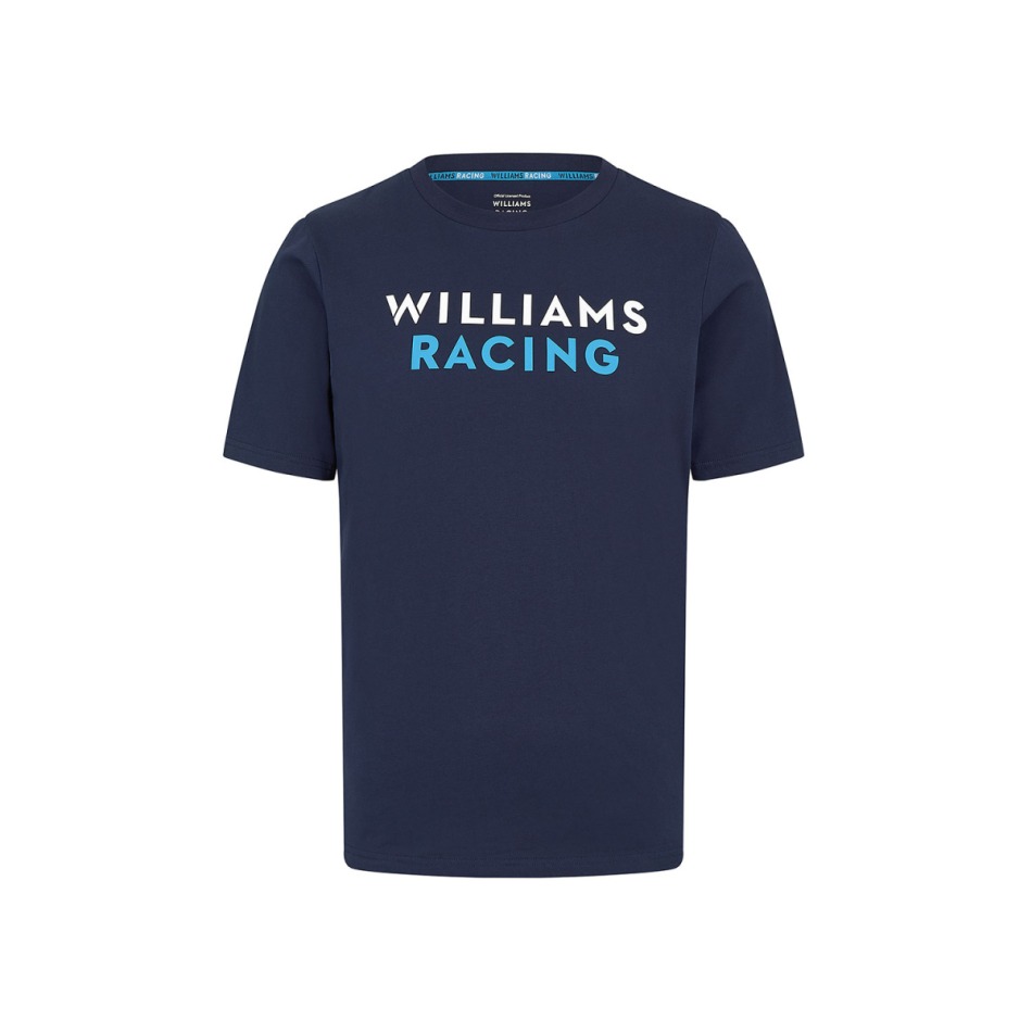 Williams Martini Racing dětské tričko Logo blue F1 Team 2025 - Williams dětské oblečení
